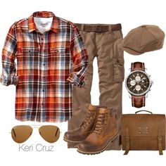 "Rugged Gentleman" by keri-cruz on Polyvore Rugged Gentleman Style, Rugged Gentleman, Smart Casual Men, Sharp Dressed Man, Well Dressed Men, Gentleman Style, Mens Casual Outfits, Men Looks, Well Dressed