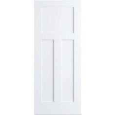 a white door on a white background