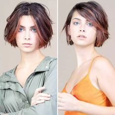 French Bob, Short Hairdos, Short Hair Trends, Short Bob Haircuts, Chic Hairstyles, Long Bob, Short Pixie