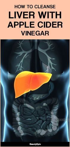 how to cleanse liver with apple cider vinegar