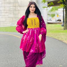 .dm to place your order •worldwide shipping 🌍✈️ All sizes and Colours available Can also be sold unstiteched Afghani Dress Traditionally, For more, information, call/ message us on . . . . . . . . . . . Note: Our dress designer will help you bring your idea to life. Simply describe your idea, send us a pictuer, sketch or the design you already have, and we'll prepare it ready for stiching. #aryanasayeed #kuchidress #afghansinger #afghandresses #afghanclothes #afghanmodel #aryanasayeedoff... Afghan Women, Afghani Dress, Dry Skin Makeup, Stitching Designs, Afghan Wedding, Beautiful Profile, Afghan Girl, Beautiful Profile Pictures