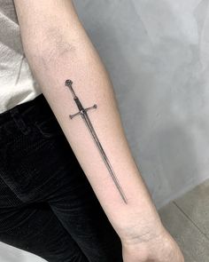 2 Swords Tattoo, Broadsword Tattoo, Longsword Tattoo, Tattoo Swords Men, Greatsword Tattoo, Claymore Tattoo, Anduril Tattoo, Excalibur Tattoo, Narsil Tattoo