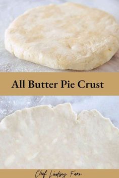 an image of all butter pie crust