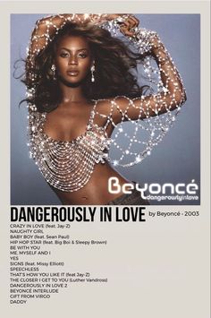 an advertisement for a dance show with a woman in a bodysuit and chains on it