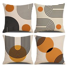 PRICES MAY VARY. Soft Cotton Linen: IcosaMro decorative pillow case with invisible zipper, set of 4, 1 side print 18x18 Inch Square pillow Covers(45cmx45cm): Stylish decoration for your sofa, bench, bedroom, living room, coffee shop and whatnot. Package: Only 4 IcosaMro throw pillow covers, No PILLOW INSERT/FILLER Machine Washable: Please Wash in cold water separately. No bleach Guarantee: Full refund/ 18-month warranty and friendly customer service. About IcosaMro Pillow Covers Size: standard s Boho Pillow Covers, Sun Decor, Bohemian Throw Pillows, Throw Pillows Living Room, Mid Century Modern Kitchen, Boho Cushions, Sofa Cushion Covers, Linen Throw Pillow, Linen Throw