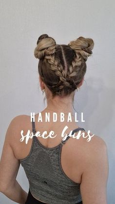 Hair Styles For Ice Skating, Ice Skating Hairstyles Ideas, Skater Hairstyles Girl, Bun Hairstyles For Gymnastics, Figure Skating Hairstyles Competition, Gymnastics Meet Hairstyles For Long Hair, Handball Hairstyles, Hairstyles For Motorcycle Riding, Hairstyles For Dance Practice