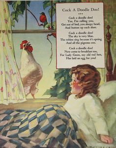 Kids Picture Books, Nursery Rhymes Poems, Old Nursery Rhymes, Childrens Poems, Childrens Poetry, Poetry For Kids, Illustration Art Kids, Rhymes Songs, Farm Nursery