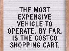 the most expensive vehicle to operate by far, is the target shopping cart quote on white paper