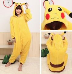 Pikachu Pajamas, Funny Pajamas, Cute Overalls, Animal Pajamas, Couple Pajamas, Suit Jumpsuit, Adult Pajamas