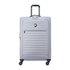 A new spin on traditional soft luggage! Cruise soft is the newest extension of our cruise 3.0 collection, matching back to the hard side luggage so you can mix and match. The large check-in spinner features dual-density spinner wheels for superior mobility and a built-in TSA-accepted lock for optimal security. The interior includes a designated air tag holder (blue tooth device not included), elastic tie-down straps, and a lined pocket with a large mesh pocket.Luggage Types: CheckedFeatures: Exp Paris Cruise, Soft Luggage, Air Tag Holder, Parisian Architecture, Air Tag, Blue Tooth, Cabin Luggage, Hardside Luggage, Tie Down Straps