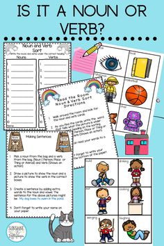 an image of a printable worksheet with words and pictures to describe it