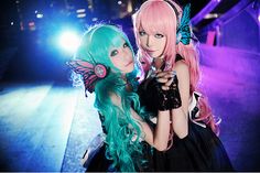 Hatsune Miku Costume, Project Cosplay, Magical Girl Raising Project, Hatsune Miku Cosplay, Vocaloid Cosplay, Megurine Luka, Miku Cosplay