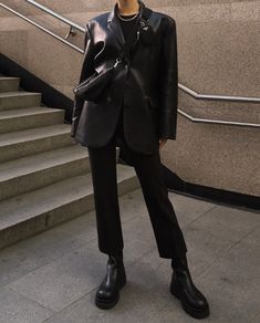 All Black Outfit, Fashion Streetwear, 가을 패션, Looks Style, Mode Inspiration, Winter Fashion Outfits