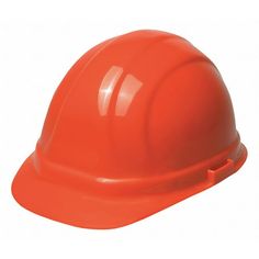 Hard Hat, ANSI Classification Type 1, Class E, Head Protection Style Front Brim, Head Protection Suspension Type Ratchet (6-Point), Head Protection Color Orange, Head Protection Graphics No Graphics, Fits Hat Size 6-1/2 to 8, Head Protection Material Polyethylene, Head Protection Venting No, High-Visibility No, Standards ANSI Z89.1, Series Omega II(R) Hard Hat Accessories, Graphic Branding, Miss Circle, Group Project, Hat Types, Construction Theme, Slide Lock, Head Protection, Energy Management