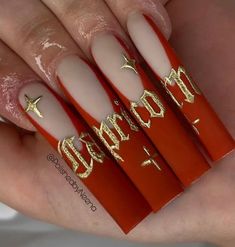 Zodiac Nail Designs, Nail Design 2023, Birthday Nail Designs, Nail Spring, Capricorn Birthday, Wine Nails, Nail Red, Colour Full, Butterfly Quotes