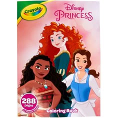 Fairy tales do come true with the Crayola Disney Princess Coloring Book, featuring everyone’s favorite princesses! This coloring book features a whopping 288 pages of art depicting scenes with Snow White, Cinderella, Belle and the whole princess squad. Crayola Coloring Books offer kids pages and pages of line art featuring their favorite characters from the big and small screen to color as they please! This book also includes two sheets of stickers to make coloring even more magical! Makes a gre Disney Princess Ages, Clementine Christmas, Princess Squad, Princess Ages, Princess Coloring Book, Operation Christmas Child Shoebox, Disney Paper Dolls, Disney Princess Cosplay