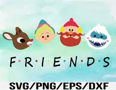 friends svg / png / eps / dxf