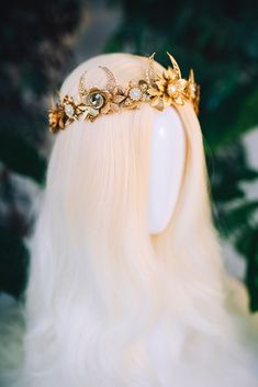 new bridal tiaras with metal flowers and pearls in our Etsy shop 💛 The size of the flower crowns can be adjusted with lace 🌻

#carbickovacrowns #carbickova #flowercrown #flowerheadband #flowerheadpiece #flowertiara #tiara #crown #headband #headpiece #goldcrown #weddingcrown #weddingtiara #weddingtiaras #boho #bohostyle #bohobride #bohojewelry #bohofashion #bohobride #bride #bridetobe #festivalbride #festival #festivalfashion #festivaloutfit #coachella #jewelry #moonchild #celestial #goddess Elf Crown, Elven Tiara, Flower Wreath Hair, Headpiece Flower, Fairy Crown, Flower Tiara, Festival Bride