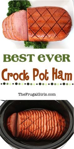 the best ever crock pot ham recipe