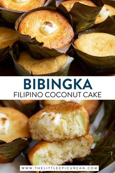 bibingka recipe Bibingka Recipe, Filipino Christmas, Filipino Snacks, Coconut Cake Recipe