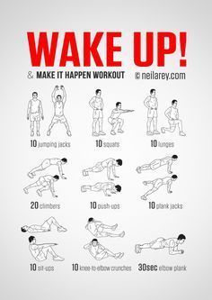 an exercise poster showing how to do the same workout