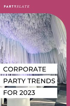 the corporate party trend for 2013