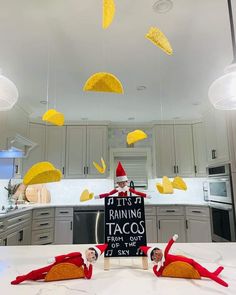 Raining Tacos, Elf Games, Elf Ideas