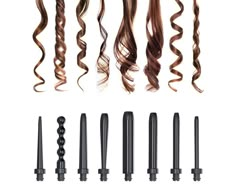 Curling Wand Set, Wand Hairstyles, Different Curls, Hairstyle Examples, Hair Curling Tips, Curls For Long Hair, Types Of Hair, Curling Wand, Makijaż Smokey Eye