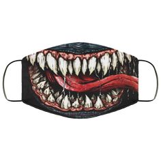 Venom Mask, Rdr2 Online, Chinese Wisdom, Face Mask Halloween, Mascaras Halloween, Serger Sewing, Boys Slippers, Night Care, Mask Ideas