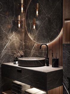 3D Art,CGI تصميم دورة مياه, Drømme Bad, Design Interior Baie, Modern Luxury Bathroom, Bathroom Design Black, Dark Bathrooms, Bathroom Inspiration Modern, Bathroom Decor Luxury, Washroom Design