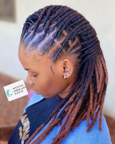 French Braid Loc Styles, Dreadlock Hairstyles For Women, African Parents, Dreadlocks Updo, Short Dreads, Natural Dreadlocks, Natural Dreads, Dread Braids, Mohawk Styles