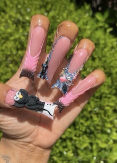 Michelle Nails, Curved Nails, Pretty Toe Nails, Long Acrylic Nail Designs, Drip Nails, Claw Nails, Cute Acrylic Nail Designs