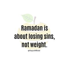 the words raman is about losing sins, not weight on a white background