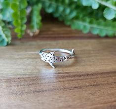 Ocean Themed Rings, Whale Shark Accessories, Whale Ring, Whale Shark Bracelet, Whale Ring Silver, Shark Ring, Ocean Birthday, Mermaid Ring, Whimsical Gifts