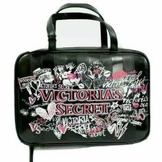 We ship very fast  with delivery confirmation. Sorry We do not offer International shipping. If you have any questions please email me before you bid and I will reply ASAP.  Thank You!NB27-83966 Victoria's Secret Travel Cosmetic Bag With Removable Pouch, Victoria's Secret Rectangular Cosmetic Bag For Daily Use, Victoria's Secret Black School Bag, Nice Accessories, Random Products, Dream Bags, Organizer Makeup, Travel Makeup Bag, Favorite Purse