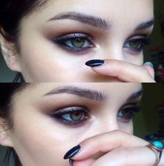 Smokey purple eye Swag Makeup, Smink Inspiration, Makijaż Smokey Eye, Dark Makeup, Elegant Makeup, Grunge Makeup, It Goes On