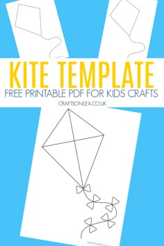 the kite template for kids's crafts