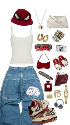 Baggy Outfit Ideas, Street Style Outfits Casual, Outfit Inspo Casual, Trendy Outfits For Teens, Swaggy Outfits, Cute Everyday Outfits, Cute Simple Outfits, Casual Style Outfits