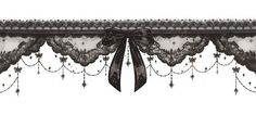 Black And Black, Lace Border, Black Star, Banner Template, Handsome Anime, Black Laces, Border Design, Free Image, Black Lace