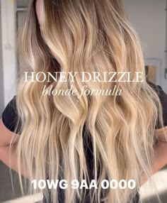 Shades Eq Honey Blonde Formula, Honey Blonde Formula, Blonde Hair Formulas, Blonde Shades Eq, Bombshell Balayage, Redken Shades Formulas, Blonde Toners, Blonde Formulas