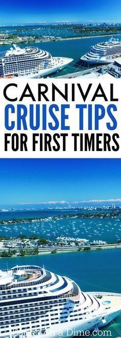 carnival cruise tips for first timers