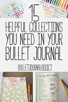 Bullet Journal Banners, Bullet Journal Collections, Unicorn Notebook, Bullet Journal Pages, Journal Calendar, Journal Collection, Bullet Journal Page, Bullet Journal Hacks, Collection Ideas