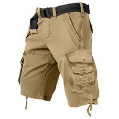 Season:Summer; Fabric:95% Cotton; Gender:Men's; Size Suggestion:select one size larger than usual; Style:Casual / Sporty,Cargo Shorts; Elasticity:Micro-elastic; Occasion:Daily Wear,Casual; Details:Belt Not Included; Fit Type:Regular Fit; Function:Sports,Outdoor,Breathable; Waistline:Mid Waist; Pattern:Camouflage,Plain; Design:Multi Pocket,Lightweight; Pants Type:Cargo Shorts,Hiking Shorts; Fly Type:Zipper; Front page:FF; Listing Date:06/08/2021; Production mode:Self-produce; Hips:null; Length:nu Tactical Cargo Pants, Camouflage Green, Hiking Shorts, Lightweight Pants, Cargo Shorts Men, Mens Cargo, Blue Khakis, Shorts Casual, Casual Sporty