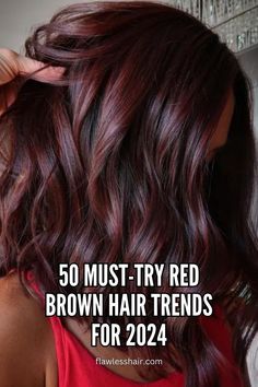 Apothic Dark Red Brown Brown Hair Trends, Fall Hair Color Trends, Red Brown Hair, Color Your Hair, Hair Colours, Red Hair Color, Fall Hair Colors, Cool Hair Color, Hairstyles For Women