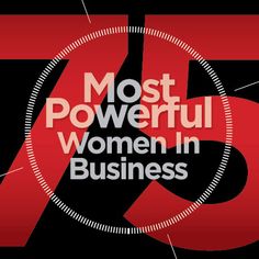 the cover of most powerful women in business