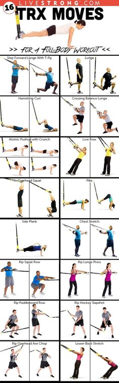 an image of a poster showing the different exercises to do with your arms and legs