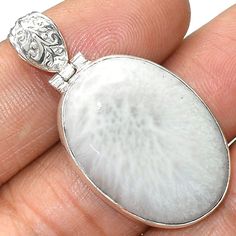 Scolecite 925 Sterling Silver Pendant Jewelry SP215612 | eBay Opal Ring, Opal Rings, Sterling Silver Pendant, Fire Opal, Pocket Watch, Sterling Silver Pendants