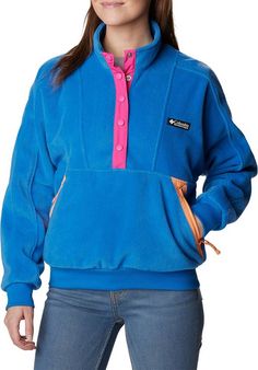 Columbia Women's Wintertrainer Fleece Pullover Alaska Trip, Cozy Pullover, Sportswear Brand, Womens Fleece, Friday Sale, Out On The Town, Columbia Sportswear, Black Friday Sale, Tops For Women