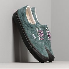 Nwot Brand New! -Authentic Style Sneaker -Suede -Blue Green Purple Coloring -Has Tan Cream Laces To Change If You Want From The Purple -Unique And Fun Us Men 5 - Us Women 6.5 - Eu 36.5 Make Me An Offer Smoke/Pet Free Home Purple Sneaker, Purple Sneakers, Vans Blue, Leather Cuts, Selvedge Denim, Sperry Sneaker, Vans Sneakers, Best Sneakers, Womens Vans