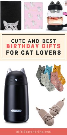 the best birthday gifts for cat lovers